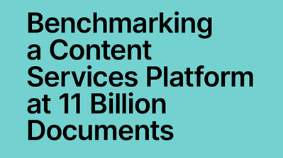 Benchmarking a Content Services Platform
